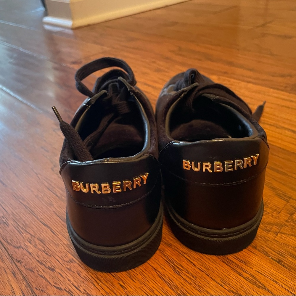 Burberry Men's Black and Blue Sneakers - Picture 6 of 14
